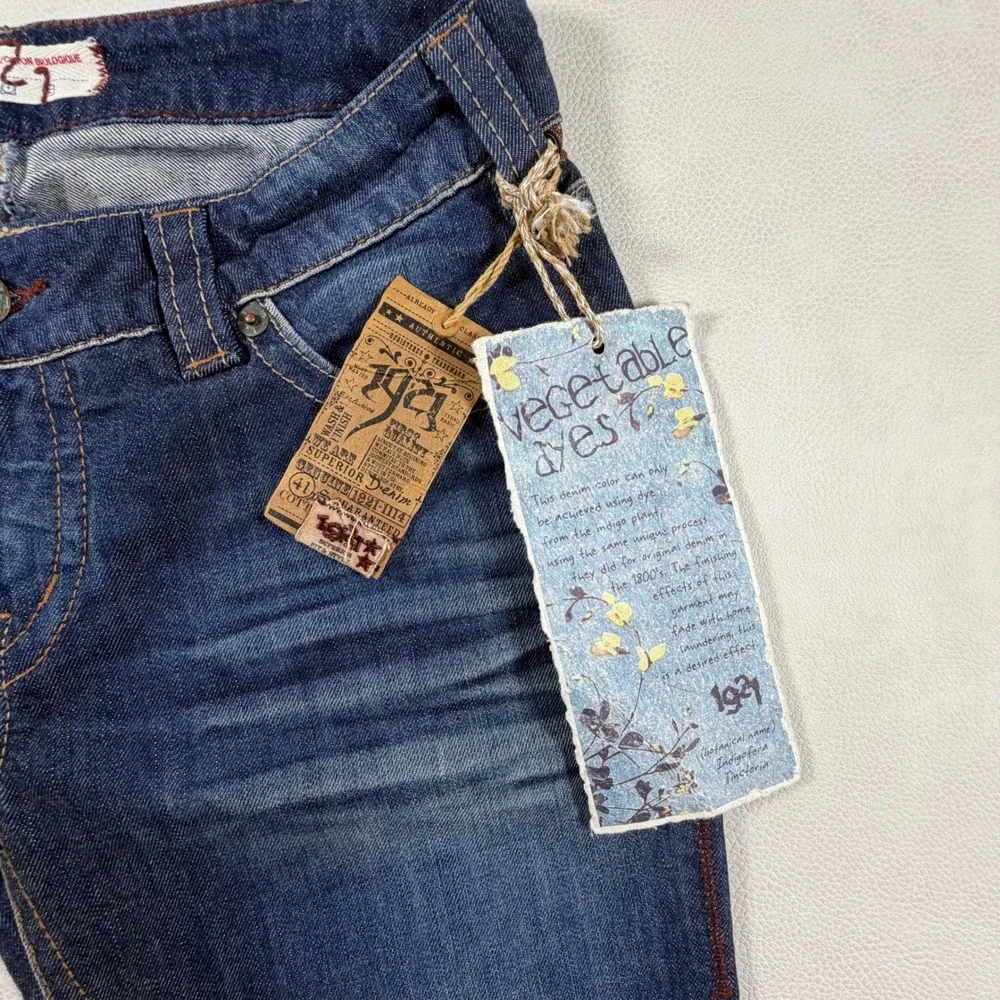 NWT 1921 Western Glove Works Bootcut Jeans Organic Cotton Womens 30x34